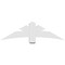 Ekena Millwork Davenport Architectural Grade PVC Gable Bracket, 60"W x 17 1/2"H x 6"D x 6"F, 7/12 Pitch GBP060X18X0606DAV00 - alternate 4
